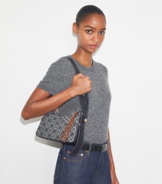 T Monogram Small Romy axelväska