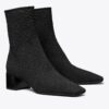T Monogram Stretch Ankle Boot