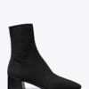 T Monogram Stretch Ankle Boot