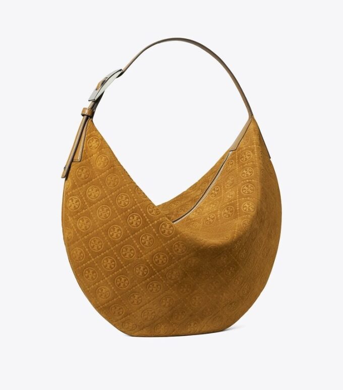 T Monogram Suede Balloon Bag T Monogram Suede Balloon Bag