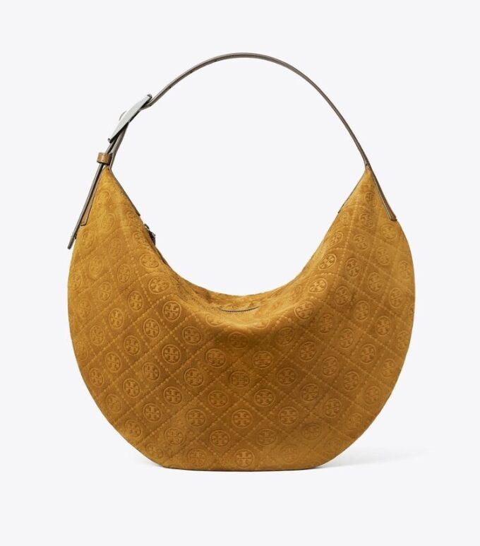 T Monogram Suede Balloon Bag T Monogram Suede Balloon Bag