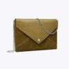 T Monogram Suede Envelope Chain Pouch T Monogram Suede Envelope Chain Pouch