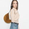 T Monogram Suede Small Balloon Bag T Monogram Suede Small Balloon Bag
