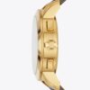T Monogram Tory Watch, marinblå/guldfärgat rostfritt stål, 37 x 37 mm T Monogram Tory Watch, marinblå/guldfärgat rostfritt stål, 37 x 37 mm