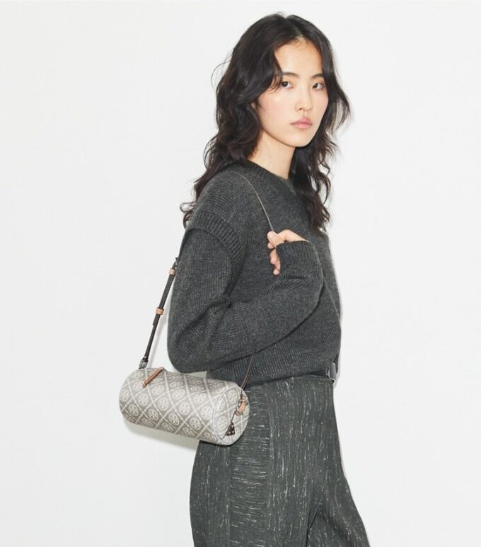 T Monogram Utility Cylinder Bag T Monogram Utility Cylinder Bag