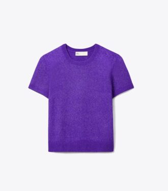 T-shirt i kashmir och silke T-shirt i kashmir och silke