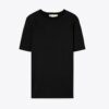 T-shirt med broderad logotyp