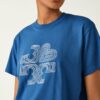 T-shirt med broderat hjärtlogotyp T-shirt med broderat hjärtlogotyp