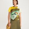 T-shirt med grafiskt logo