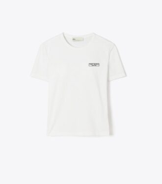 T-shirt med logopatch T-shirt med logopatch