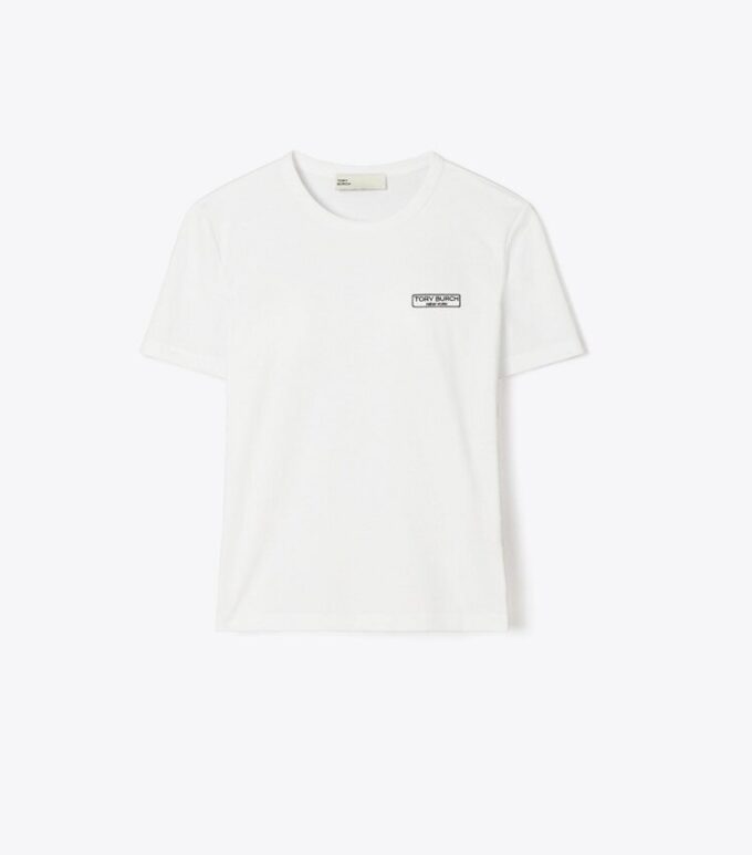 T-shirt med logopatch