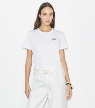T-shirt med logopatch T-shirt med logopatch