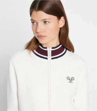Tech Knit Tennis Jacket