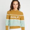 Tech Nylon Golf Cropped Sweater