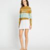 Tech Nylon Golf Cropped Sweater