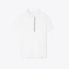 Tech Piqué Ruffle Polo