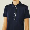 Tech Piqué Ruffle Polo Tech Piqué Ruffle Polo