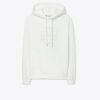 Tjock hoodie i fransk frotté med logo Tjock hoodie i fransk frotté med logo