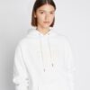Tjock hoodie i fransk frotté med logo Tjock hoodie i fransk frotté med logo