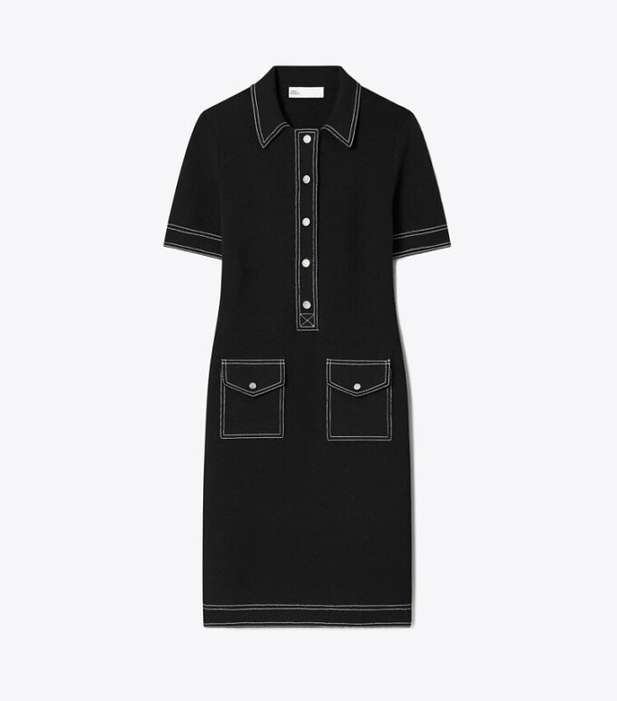 Topstitch Wool Camp Dress Topstitch Wool Camp Dress
