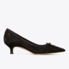 Tory Charm Suede Pump