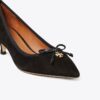 Tory Charm Suede Pump