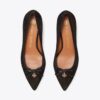 Tory Charm Suede Pump