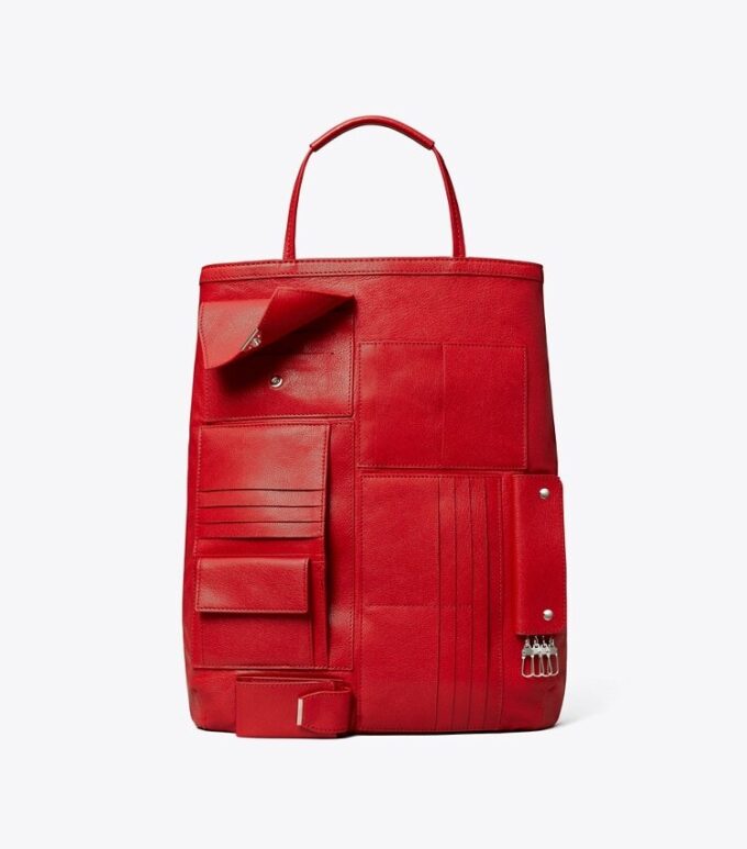 Tote med flera fickor Tote med flera fickor