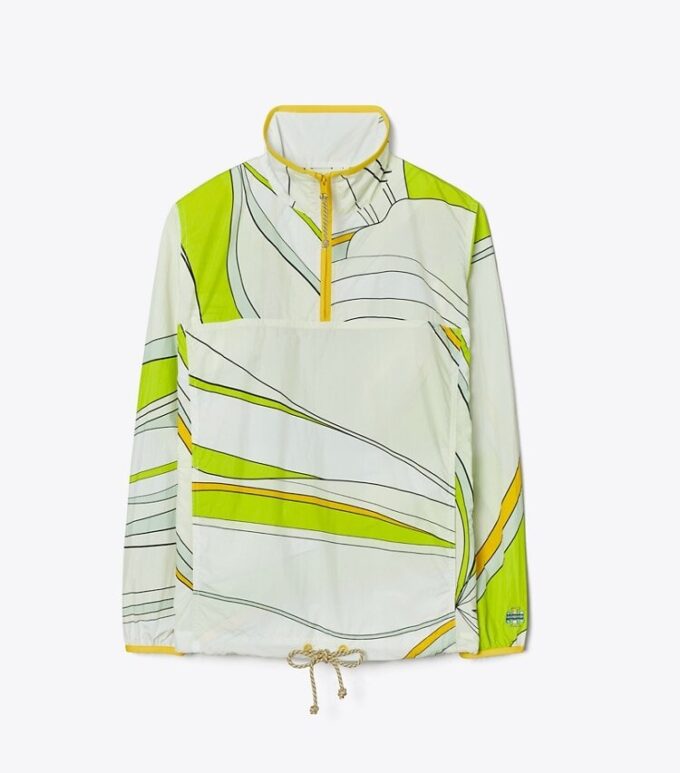 Tryckt anorak Tryckt anorak
