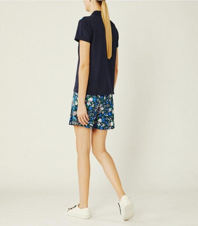 Tryckt golfskort i tech-twill Tryckt golfskort i tech-twill
