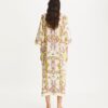 Tryckt linnekaftan