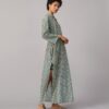 Tryckt lång kaftan