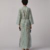Tryckt lång kaftan