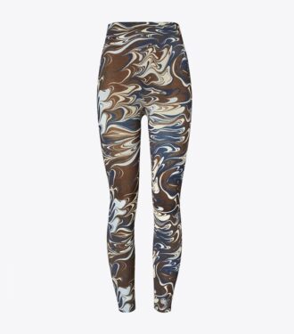 Tryckta sömlösa 7/8-leggings Tryckta sömlösa 7/8-leggings