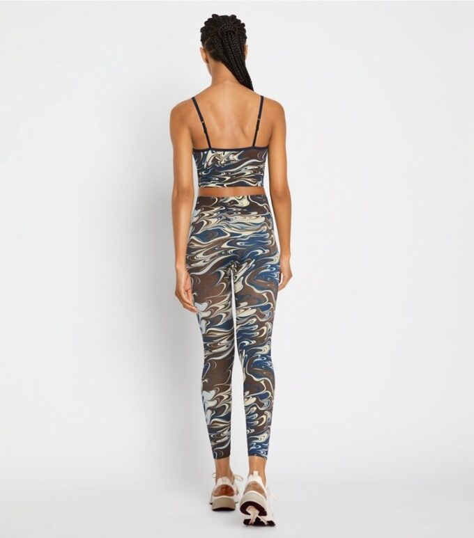 Tryckta sömlösa 7/8-leggings Tryckta sömlösa 7/8-leggings