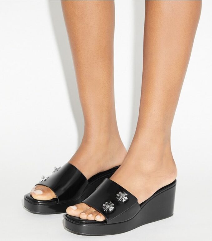 Turnlock Wedge Sandal