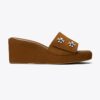 Turnlock Wedge Sandal