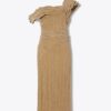 Twisted Cotton Velvet Dress Twisted Cotton Velvet Dress