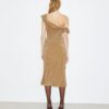 Twisted Cotton Velvet Dress Twisted Cotton Velvet Dress