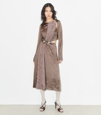Twisted Viscose Dress