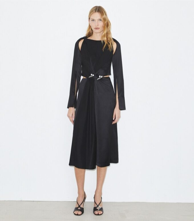 Twisted Viscose Dress Twisted Viscose Dress