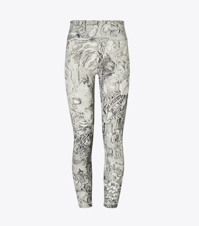 Viktlösa 7/8-leggings med tryck Viktlösa 7/8-leggings med tryck