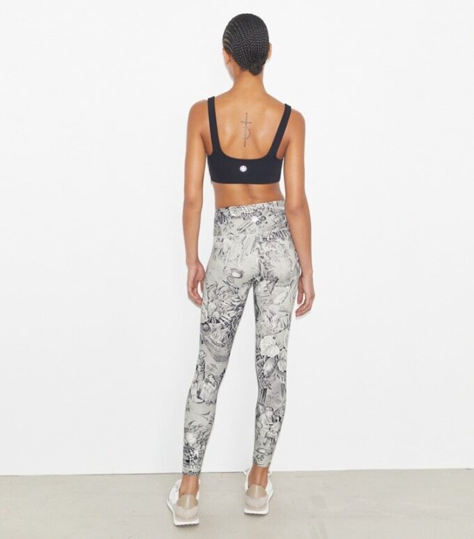 Viktlösa 7/8-leggings med tryck Viktlösa 7/8-leggings med tryck