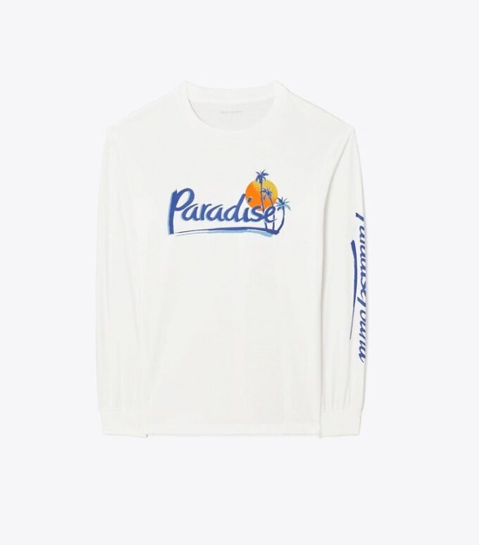 Vintage grafisk långärmad T-shirt Vintage grafisk långärmad T-shirt