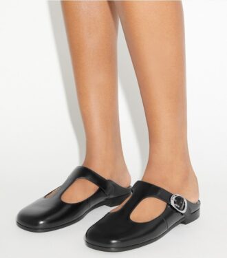 Violet T-Strap Mule