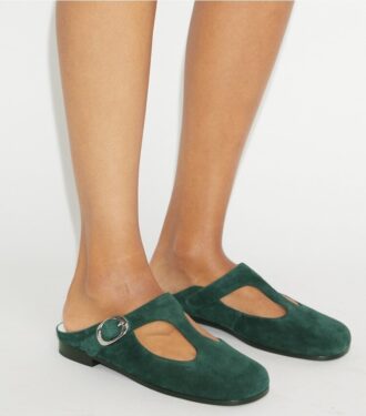 Violet T-Strap Mule