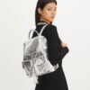 Virginia Metallic Flap Backpack Virginia Metallic Flap Backpack