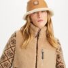 Vändbar bucket hat i shearling Vändbar bucket hat i shearling