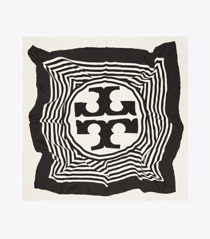 Warped Logo Silk Square Warped Logo Silk Square
