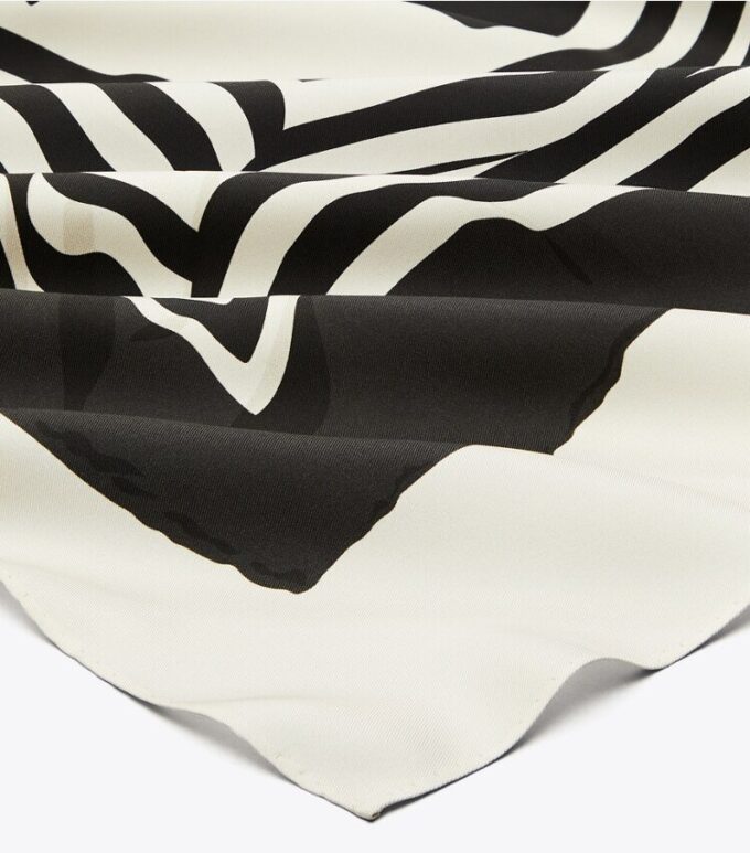 Warped Logo Silk Square Warped Logo Silk Square